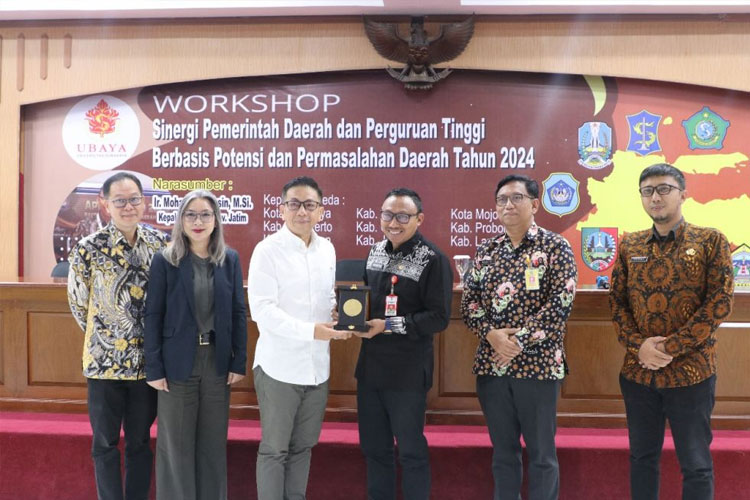 Kegiatan “Workshop Sinergi Pemerintah Daerah dan Perguruan Tinggi Berbasis Potensi dan Permasalahan Wilayah Tahun 2024” oleh LPPM. (FOTO: AJP TIMES Indonesia)