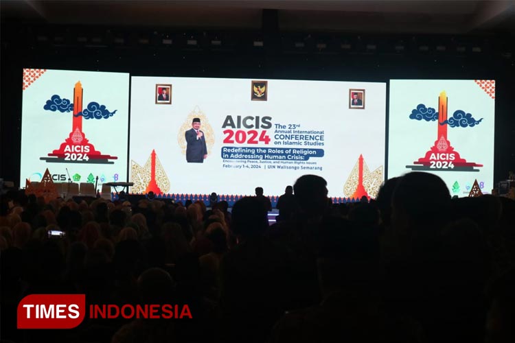 Pembukaan Annual International Conference on Islamic Studies (AICIS) tahun 2024. (FOTO: Moh Ramli/TIMES Indonesia)