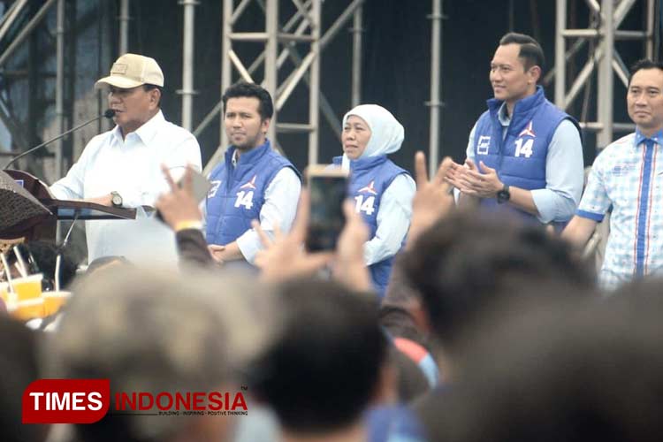 Kampanye di Malang, Prabowo Janji Jika Terpilih Tidak Akan Impor