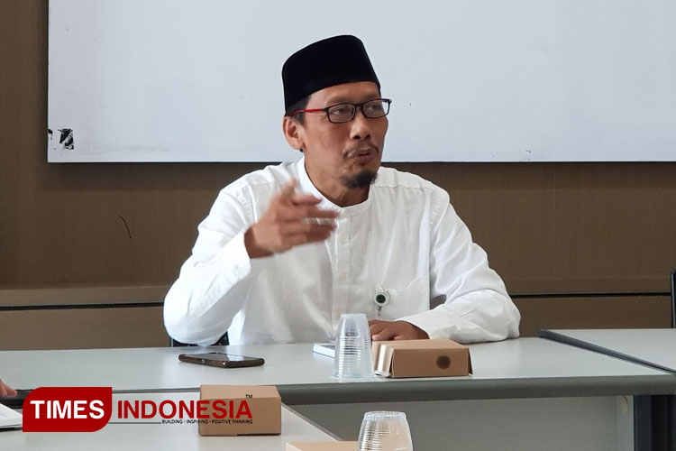 Pakar Hukum Tata Negara yang juga Rektor UWG Malang, Dr. Anwar Cengkeng, S.H., M.Hum. (Foto: Achmad Fikyansyah/TIMES Indonesia) 
