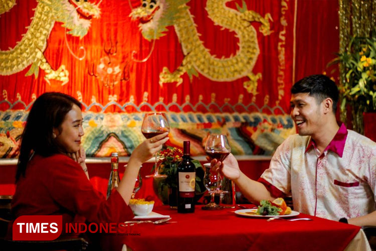 Hotel Tugu Malang mengadirkan 'Year Of The Dragon's Love' untuk memaknai Imlek 2575 dan Valentine. (FOTO: AJP TIMES Indonesia)