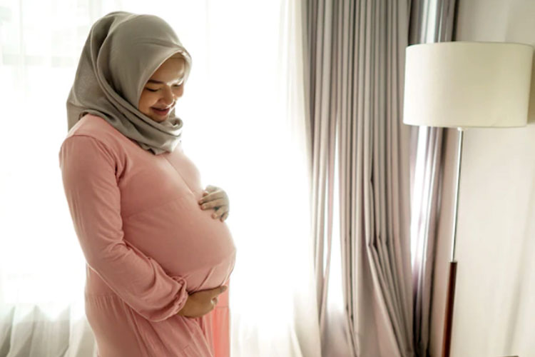 Ilustrari kehamilan sehat. (foto: telemed)