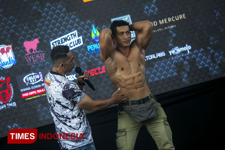 Ratusan Binaragawan Adu Otot Di Hubdam V Brawijaya Body Contest Times