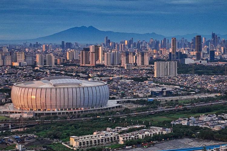 Jakarta Internasional Stadium (JIS), Jakarta Utara menjadi tempat kampanye akbar Anies Baswedan. (FOTO: dok Pakindro)