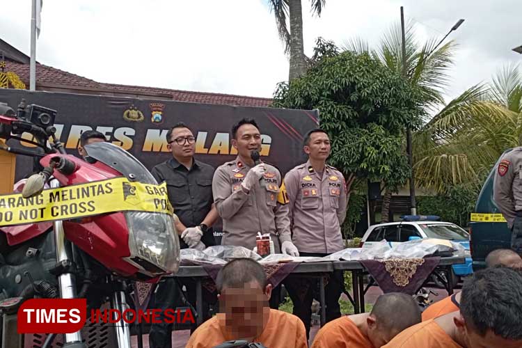 12 Kasus Curanmor Diungkap Satreskrim Polres Malang, 23 BB Motor Dikembalikan