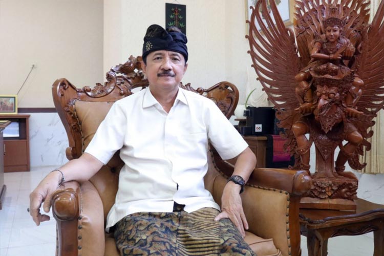Kepala Dinas Pariwisata Provinsi Bali, Tjok Bagus Pemayun ungkap pertimbangan atas usulan Pj Gubernur terkait voucher Tourism Levy. (FOTO: Humas Provinsi Bali)