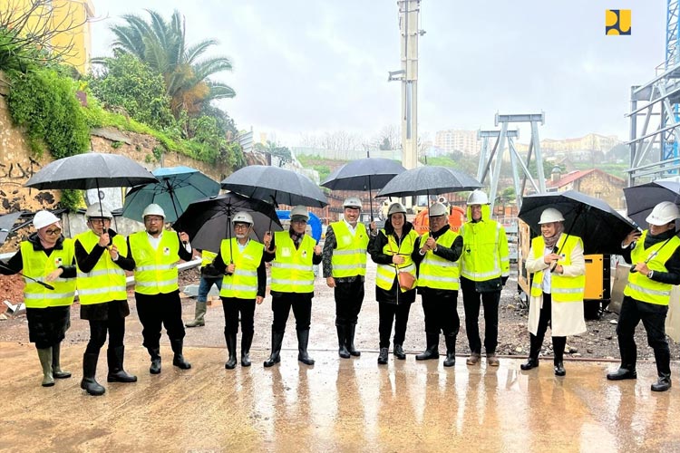 Menteri PUPR RI Kunjungi Terowongan Drainase Raksasa di Lisbon, Portugal