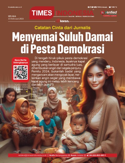  	Edisi Selasa 13 Februari 2024: E-Koran, Bacaan Positif Masyarakat 5.0 