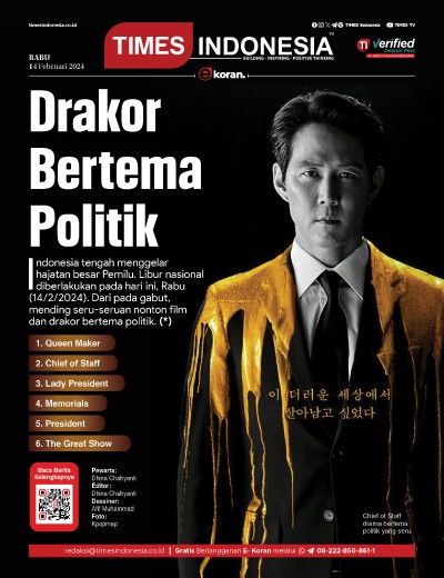 Edisi Rabu, 14 Februari 2024: E-Koran, Bacaan Positif Masyarakat 5.0