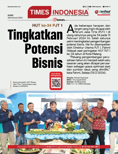 Edisi Rabu, 14 Februari 2024: E-Koran, Bacaan Positif Masyarakat 5.0