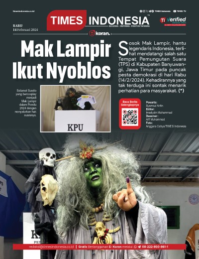 Edisi Rabu, 14 Februari 2024: E-Koran, Bacaan Positif Masyarakat 5.0