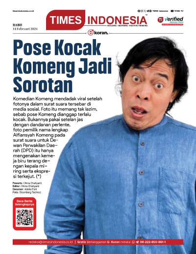 Edisi Rabu, 14 Februari 2024: E-Koran, Bacaan Positif Masyarakat 5.0