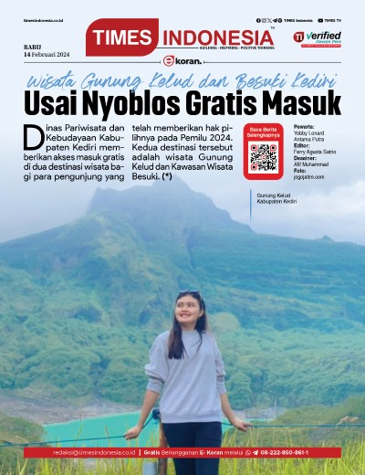 Edisi Rabu, 14 Februari 2024: E-Koran, Bacaan Positif Masyarakat 5.0