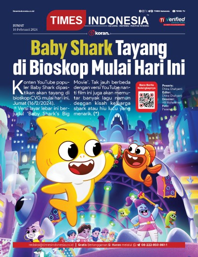 Edisi Jumat, 16 Februari 2024: E-Koran, Bacaan Positif Masyarakat 5.0