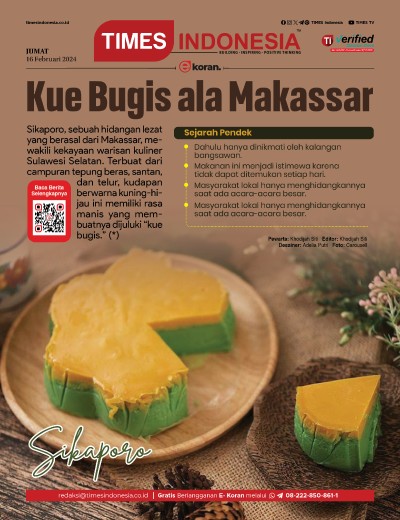 Edisi Jumat, 16 Februari 2024: E-Koran, Bacaan Positif Masyarakat 5.0