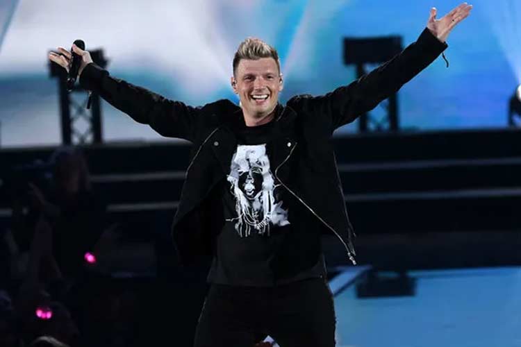 Nick Carter salah satu personel Backstreet Boys akan gelar konser di Jakarta FOTO: getty image