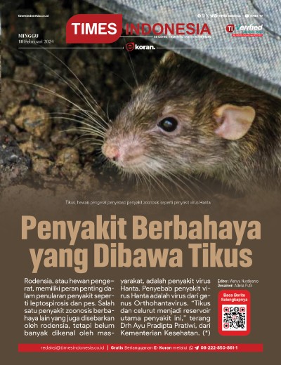 	Edisi Minggu, 18 Februari 2024: E-Koran, Bacaan Positif Masyarakat 5.0
