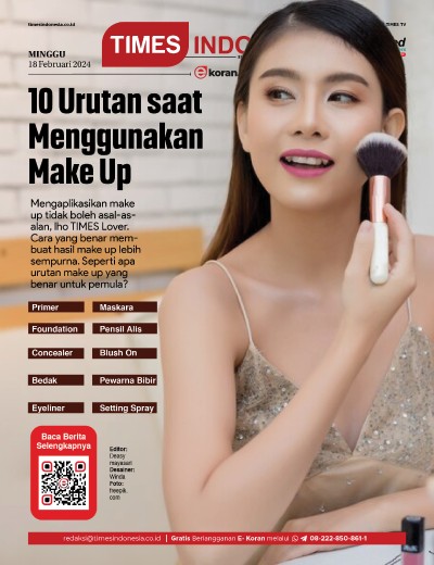 	Edisi Minggu, 18 Februari 2024: E-Koran, Bacaan Positif Masyarakat 5.0