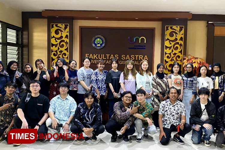 Mahasiswa Jilin University China Belajar di UM Selama Satu Semester