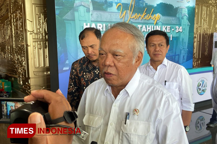 Menteri PUPR RI Basuki Hadimuljono (FOTO: Dok TIMES Indonesia)