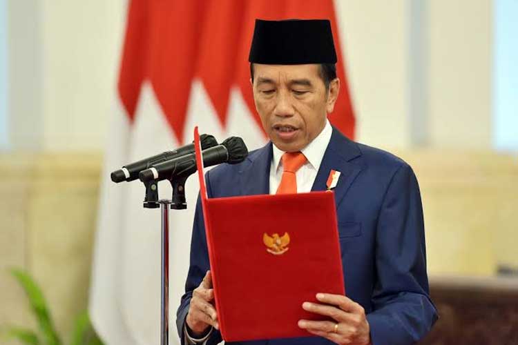 Presiden Jokowi akan melantik Menko Polhukam dan Menteri ATR pada Rabu (21/2/2024). (FOTO: dok. Setkab)