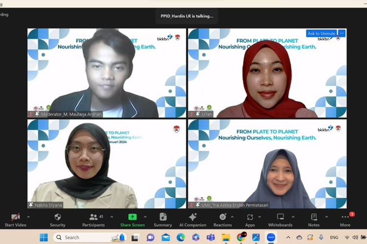 Webinar PPI Dunia bersama Atase Perdagangan ajak mahasiswa Indonesia di Mesir jadi eksportir. (FOTO: PPI Dunia)