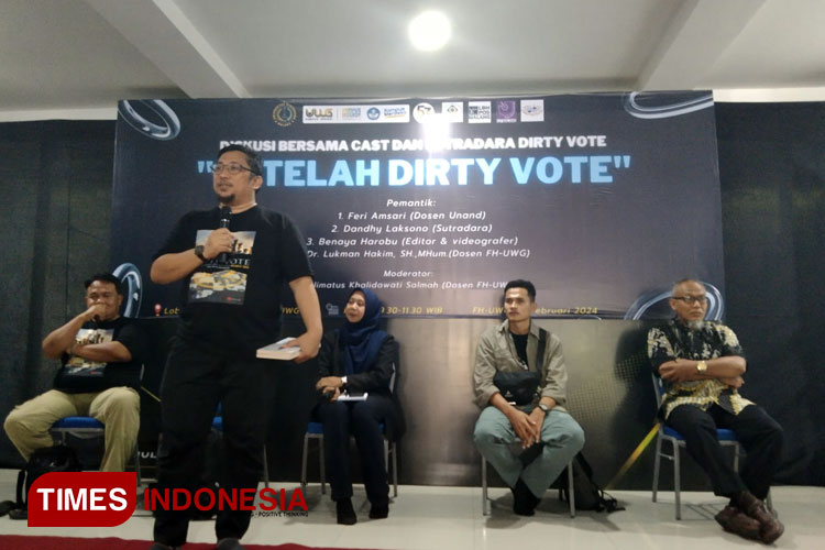 Blak-Blakan Film Dirty Vote, Dandhy Laksono: Tidak ada Fitnah yang Membahas Substansi