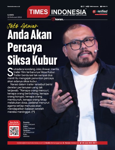 Edisi Kamis 22 Februari 2024: E-Koran, Bacaan Positif Masyarakat 5.0 
