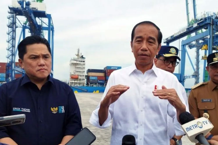 Presiden RI Jokowi: Makassar New Port Pelabuhan Terdalam di Indonesia