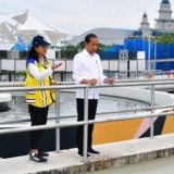 Resmikan SPAL-DT Losari, Jokowi: Tingkatkan Kualitas Air dan Kesehatan masyarakat