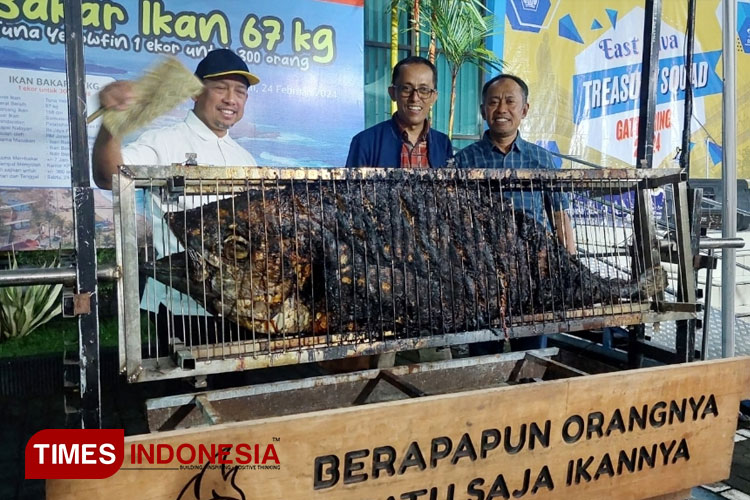 Pegawai KPPN se-Jatim Nikmati Ikan Tuna Bakar Janenake