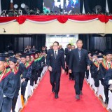 Hadiri Wisuda UPN Veteran Jatim, Pj Gubernur Adhy  Sebut Perguruan Tinggi Pencetak SDM Berkualitas 