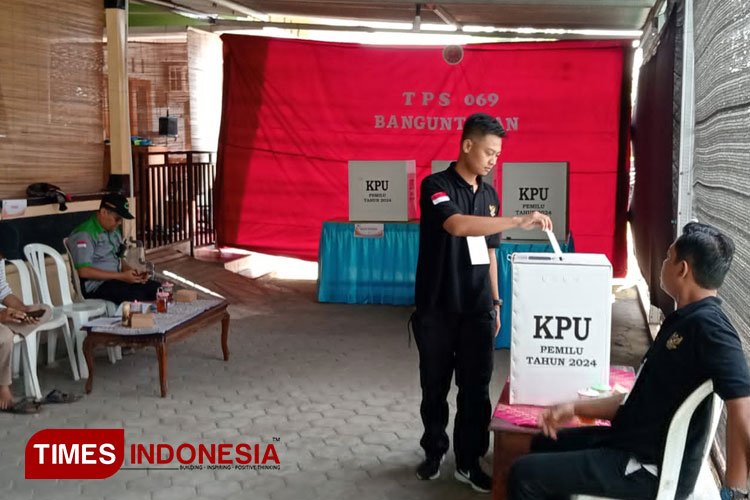 PSU Capres-Cawapres di TPS Karangbendo Banguntapan Bantul, Paslon 02 Unggul