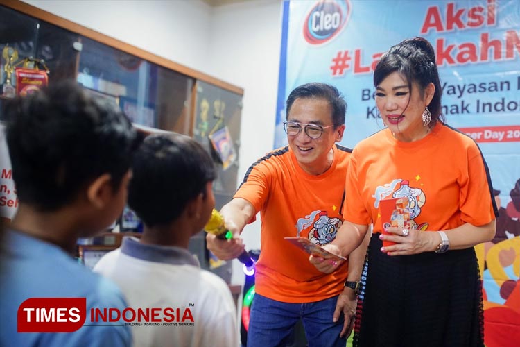 Hermanto Tanoko Wujudkan Impian Anak-anak Penyintas Kanker