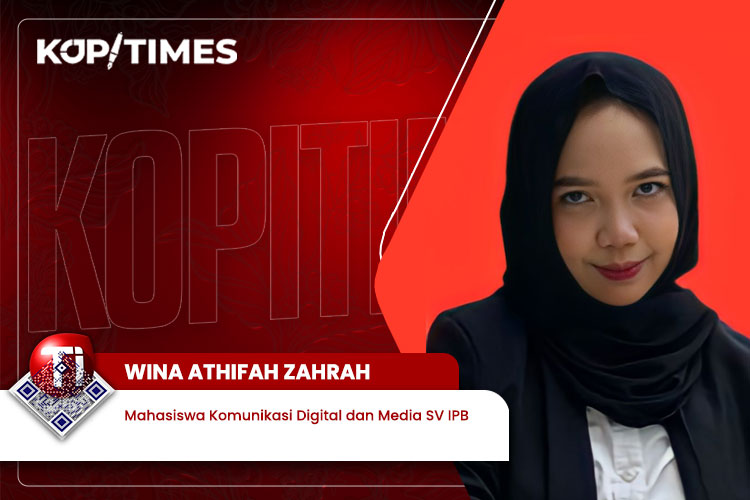 Wina Athifah Zahrah, Mahasiswa Komunikasi Digital dan Media SV IPB
