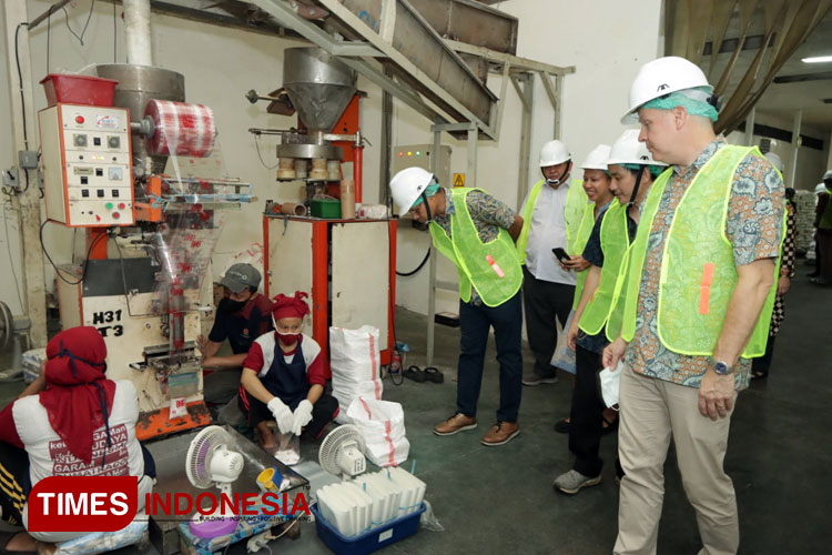 Dubes Kanada Jess Dutton Puji Kualitas Garam Beryodium Produksi Sumatraco