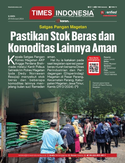 Edisi Kamis, 29 Februari 2024: E-Koran, Bacaan Positif Masyarakat 5.0