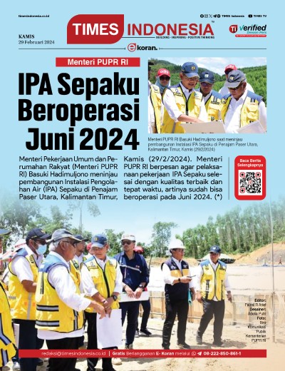 Edisi Kamis, 29 Februari 2024: E-Koran, Bacaan Positif Masyarakat 5.0