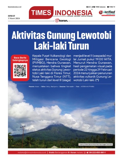 Edisi Jumat, 1 Maret 2024: E-Koran, Bacaan Positif Masyarakat 5.0