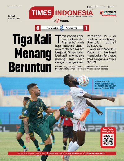 Edisi Jumat, 1 Maret 2024: E-Koran, Bacaan Positif Masyarakat 5.0