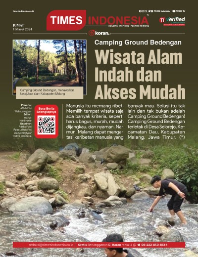 Edisi Jumat, 1 Maret 2024: E-Koran, Bacaan Positif Masyarakat 5.0