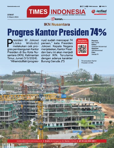 Edisi Jumat, 1 Maret 2024: E-Koran, Bacaan Positif Masyarakat 5.0