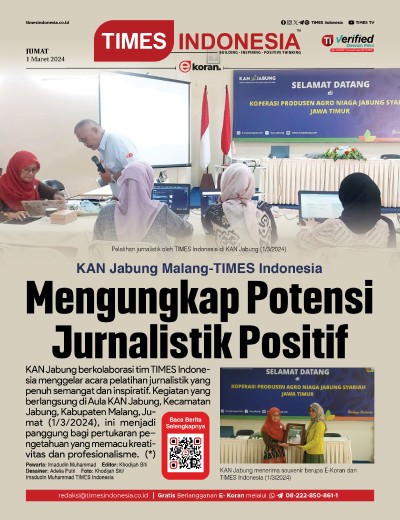 Edisi Jumat, 1 Maret 2024: E-Koran, Bacaan Positif Masyarakat 5.0