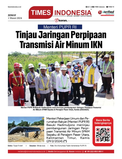 Edisi Jumat, 1 Maret 2024: E-Koran, Bacaan Positif Masyarakat 5.0