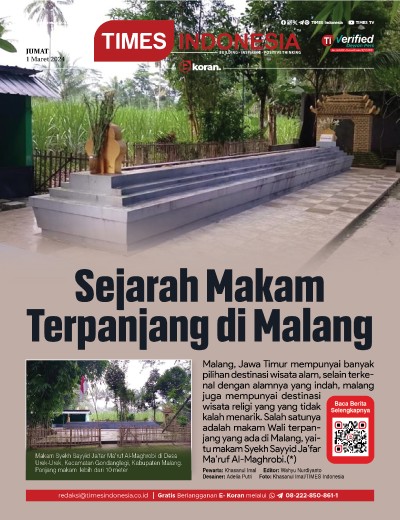 Edisi Jumat, 1 Maret 2024: E-Koran, Bacaan Positif Masyarakat 5.0