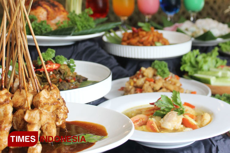 Menu masakan Nusantara dalam iftar ramadan buffet Java Lotus Hotel Jember. (FOTO: Java Lotus for TIMES Indonesia) 