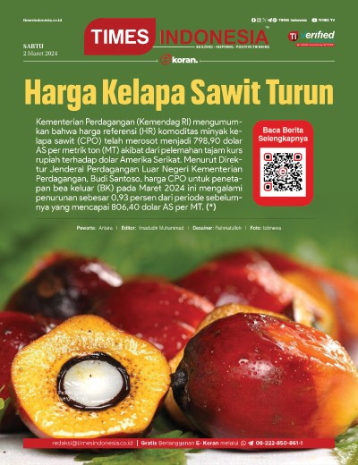 Edisi Sabtu, 2 Maret 2024: E-Koran, Bacaan Positif Masyarakat 5.0