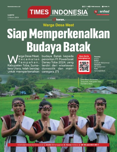 Edisi Sabtu, 2 Maret 2024: E-Koran, Bacaan Positif Masyarakat 5.0