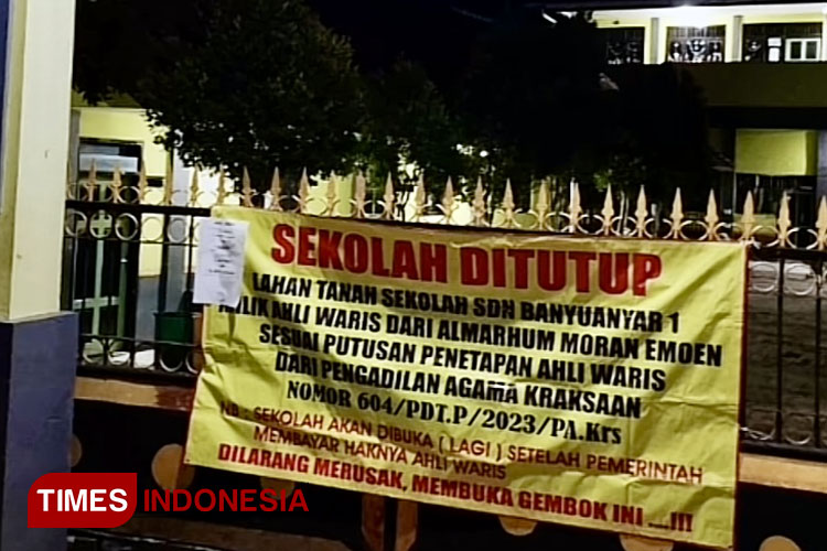 SDN di Probolinggo Disegel Ahli Waris, Pemkab Manut Prosedur Hukum