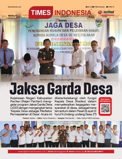 Edisi Minggu, 3 Maret 2024: E-Koran, Bacaan Positif Masyarakat 5.0
